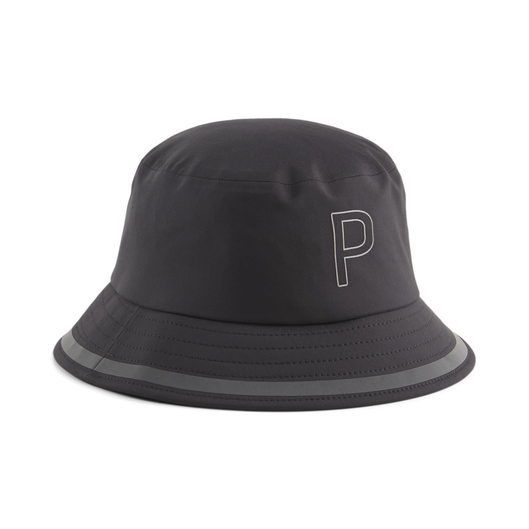 Puma Men's Black Golf Drylbl Storm Bucket Hat - L/Xl