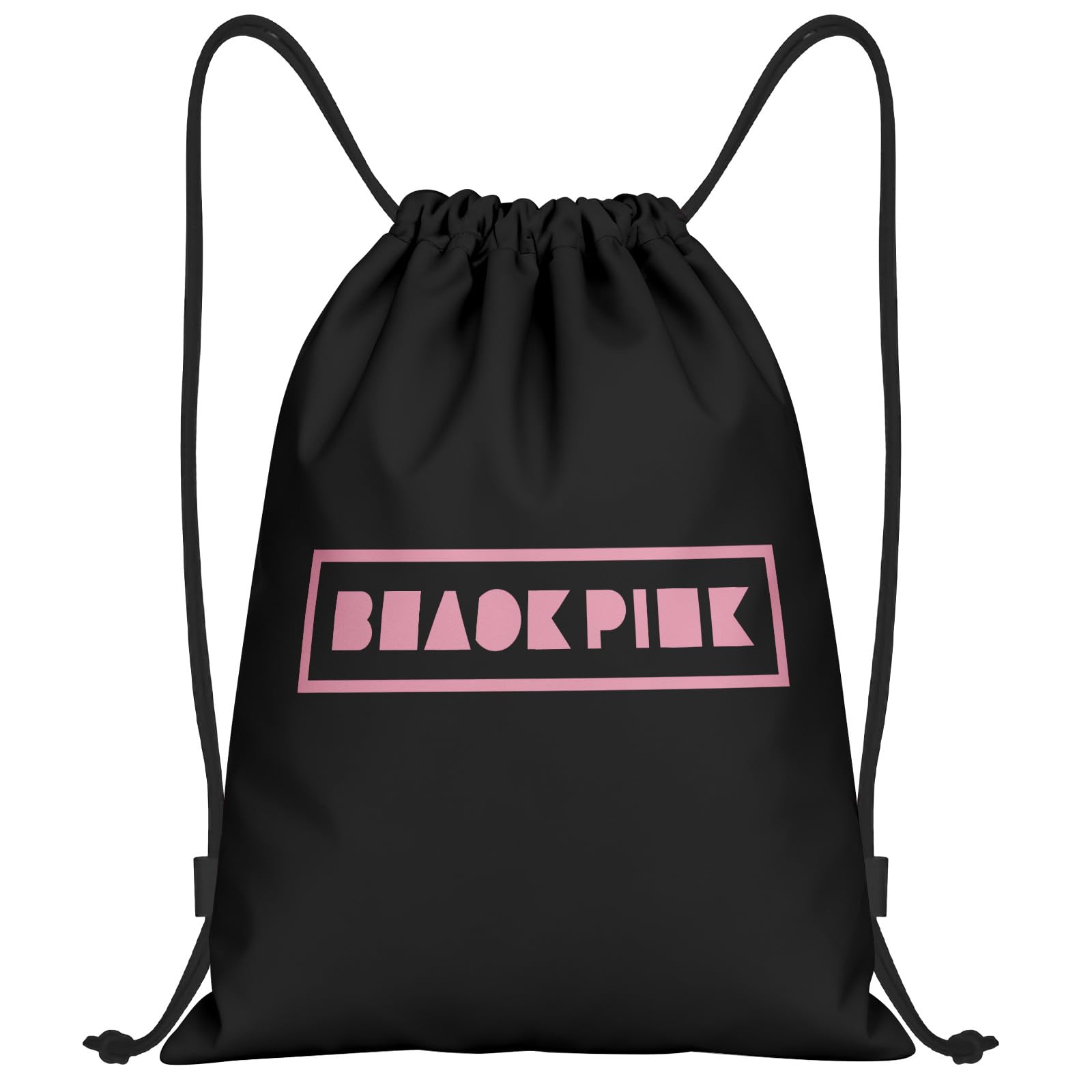 LTMCTUK Bllackpinkkk Drawstring Bag, Cute Bllackpinkkk Drawstring Backpacks