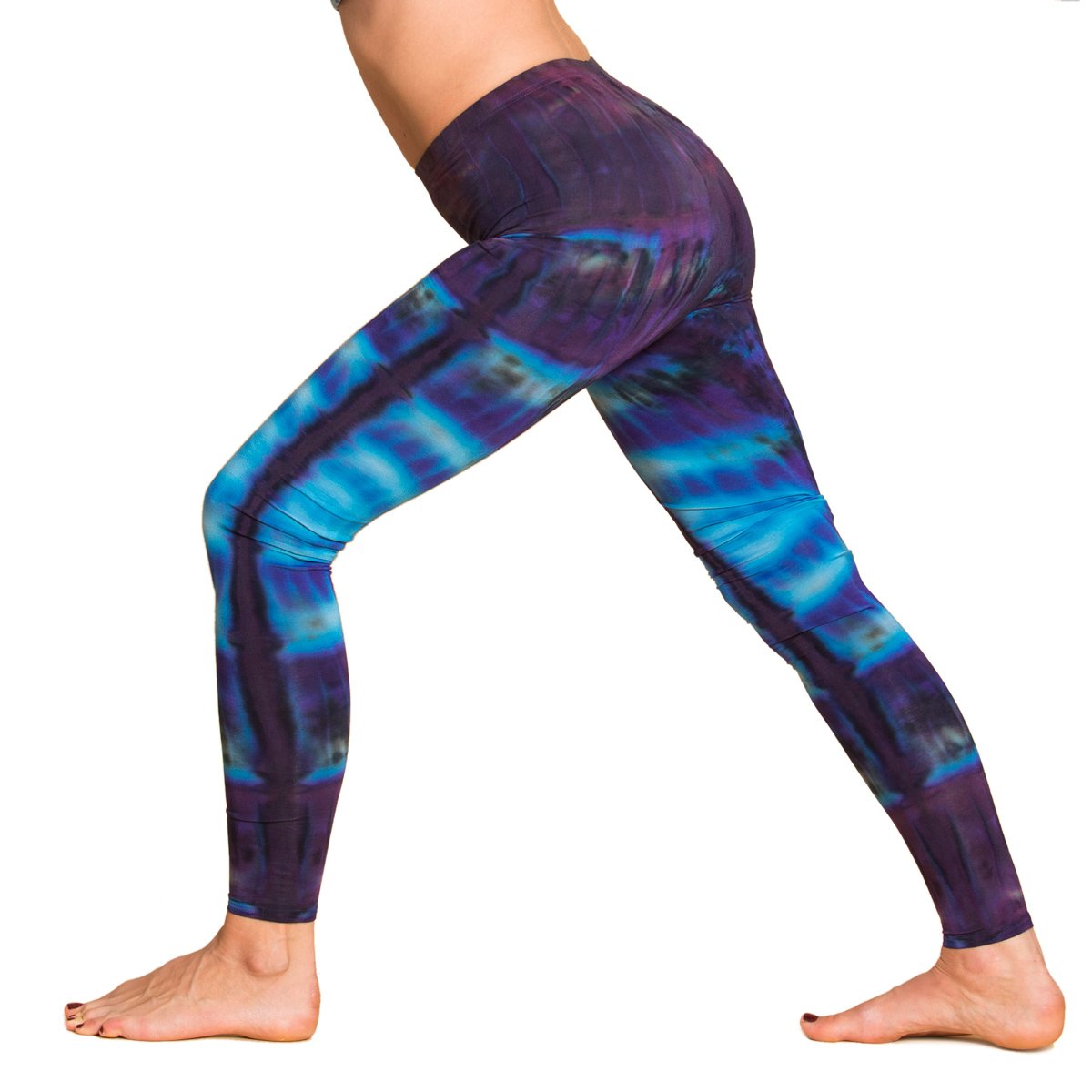 PANASIAM Leggings Yoga Donna - Leggings Sportivi Lunghi - Motivo Zebra