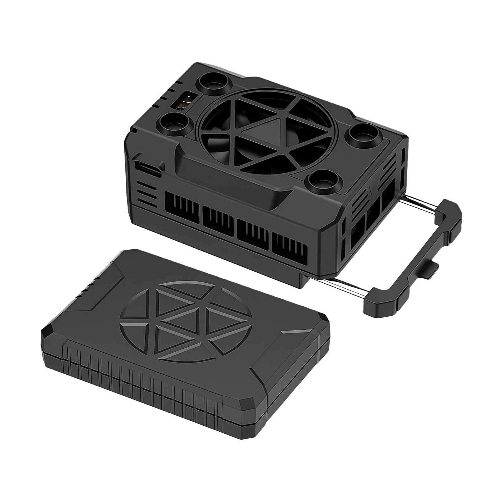 Système de Refroidissement Portable pour numérique avec Alimentation USB, Ventilateur à Plusieurs Vitesses et Ventilateur d ' Appareil Photo à Rapide Appareil Peltier alimenté par USB à à