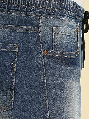 Image of High Star Men Jogger Low Distress Heavy Fade Stretchable Jeans