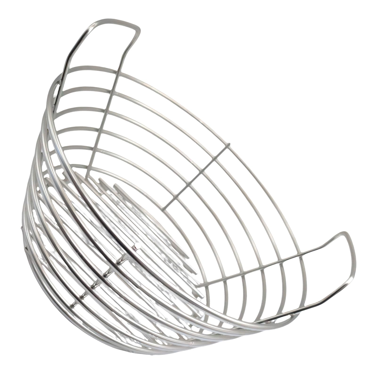 Ksikdeg Rustproof BBQ Coal Basket Stainless Steel Efficient Grills Coal Holder for Camping and Backyard Cooking Low Exhaust Carbon Container