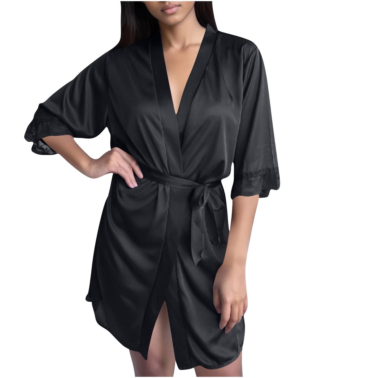 Hooded Robes for Women Plush Fleece Bathrobe Soft Cozy Warm Short Robe Spa Lounge Robe House Coats 2025