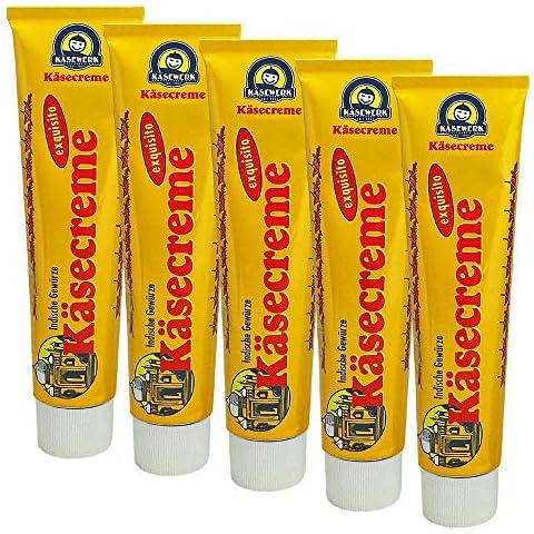 Sangerhäuser Käsecreme in der Tupe - exquisito 5x80g Cover