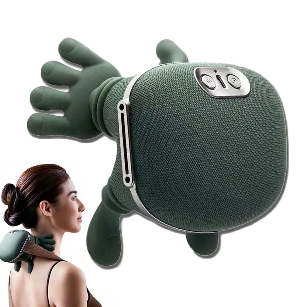TrueAlign Massage Master for Shoulder, Nackenmassagekissen mit 3 Geschwindigkeiten, Shiatsu Massagegerät 3D Deep Massage, Nackenmassagegerät mit Wärme für Frauen und Männer
