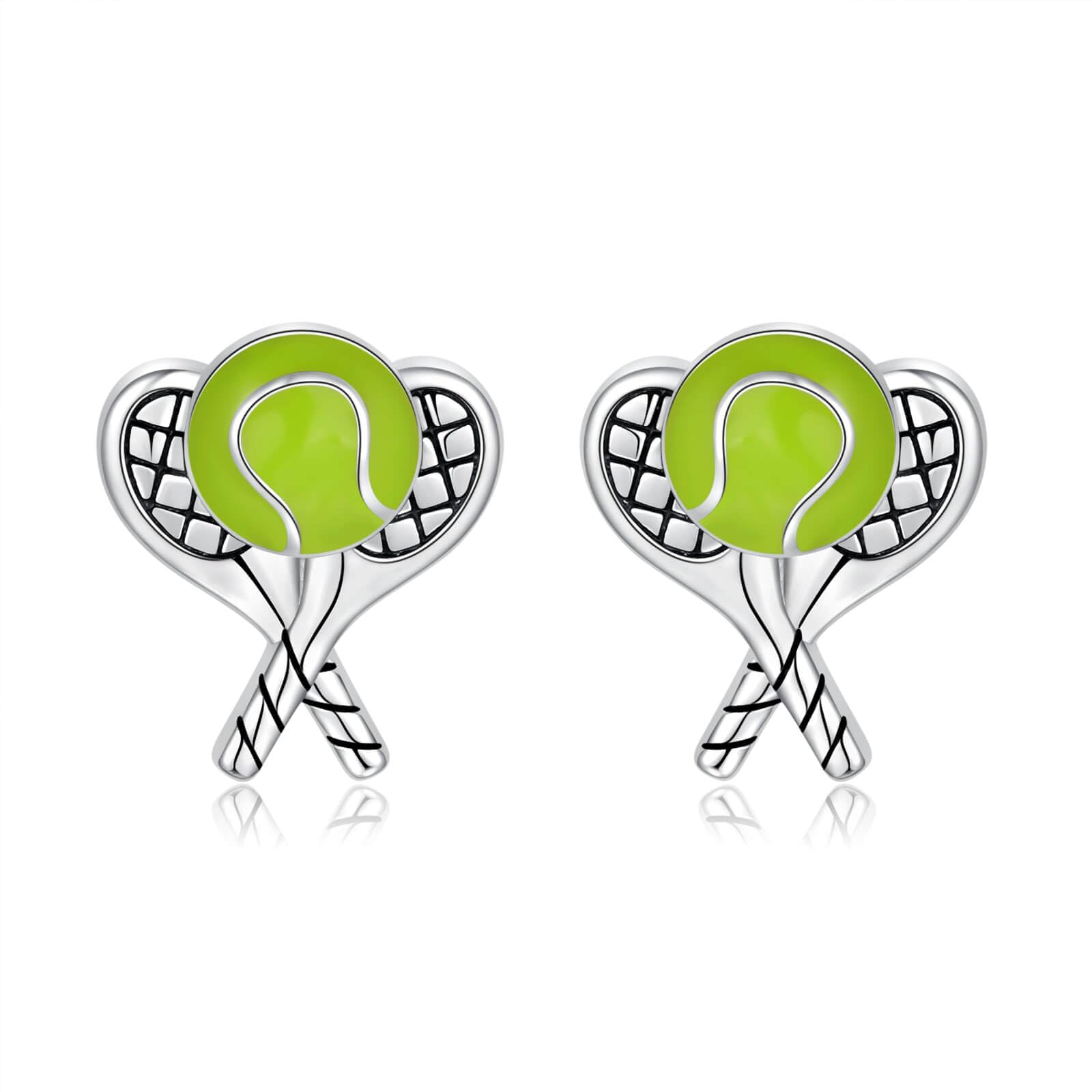 Hypoallergenic Sport Stud Earrings 925 Sterling Silver for Women - Sports Jewelry Gifts for Sports Fans Players