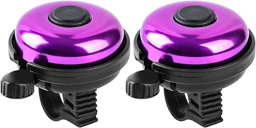 Campana de bicicleta clásica, campana de bicicleta de aluminio, sonido nítido y claro para bicicleta para adultos y niños