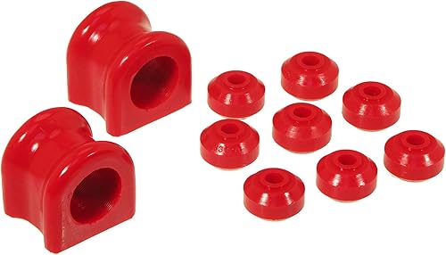 Prothane 4-1138 Juego de bujes para barra oscilante delantera, de 1 1132 pulgadas, color rojo