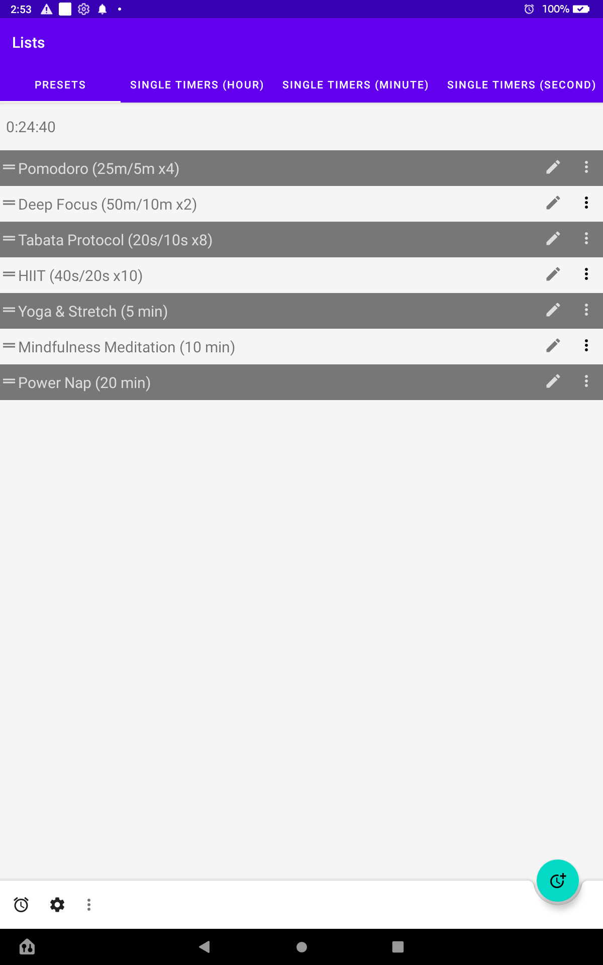 simple sequential timer - App on Amazon Appstore