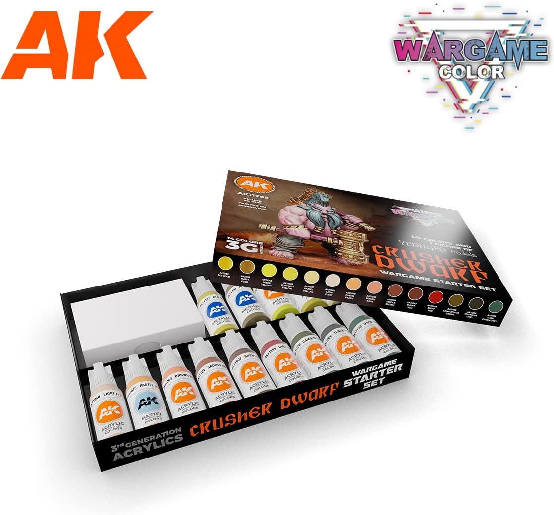 AK-Interactive Crusher Dwarf Starter Set AK11769