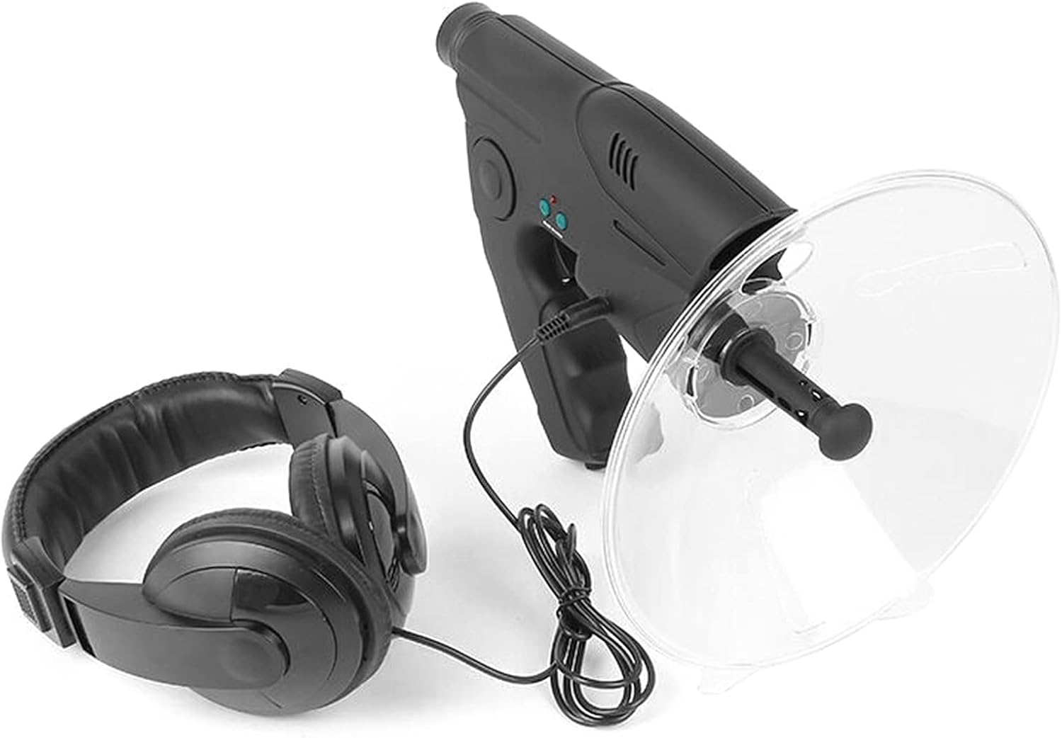 Parabolic Sound Collecting Dish 8X Monocular with Headphone