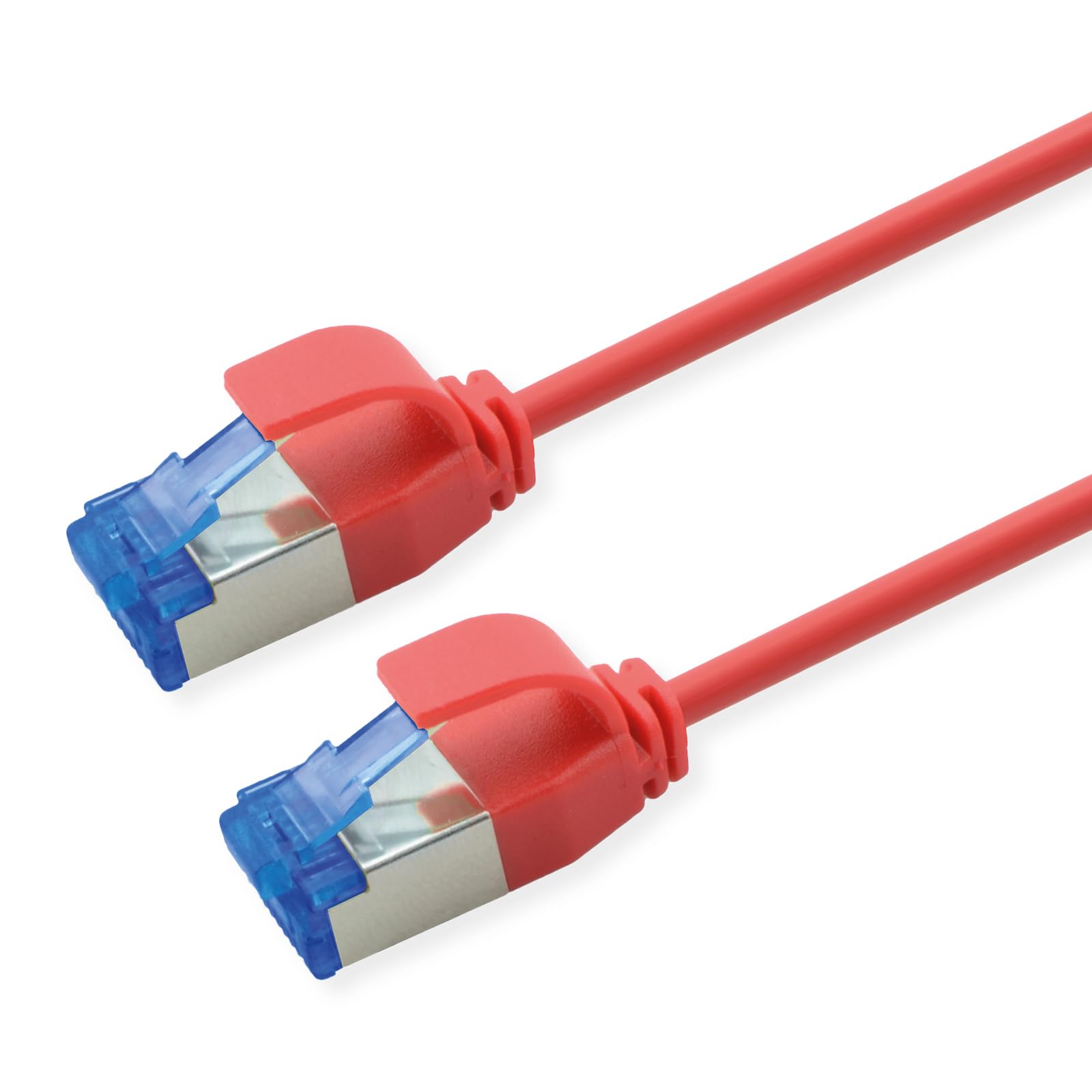 ROLINE Patch Cable Cat.6A (Class EA) S/FTP (PiMF), LSOH, PoE, Red, 0.5 m