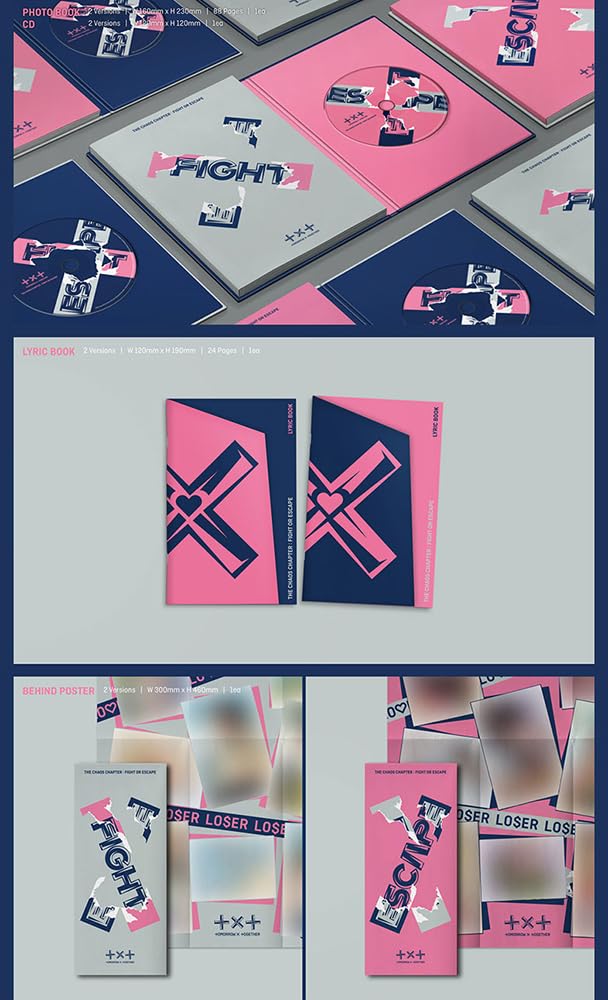 TXT - THE CHAOS CHAPTER: FIGHT OR ESCAPE ALBUM, [FIGHT VERSION]