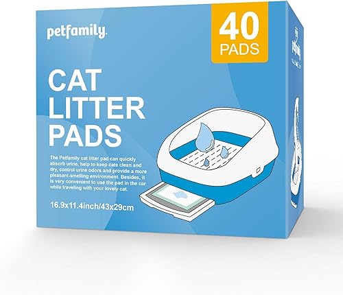Miniatura 7 de Petfamily Almohadillas para caja de arena para gatos, repuesto genérico para sistema de arena Tidy Cats Breeze, almohadillas de caja de arena de