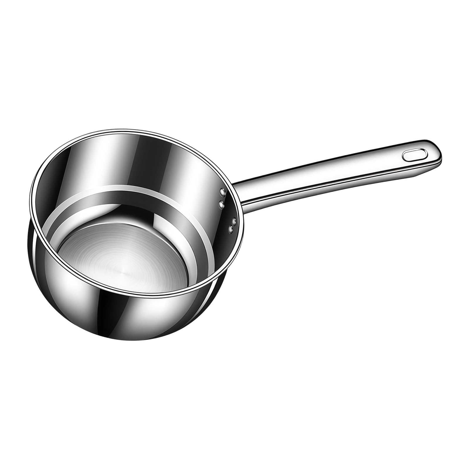 HZBB Stainless Steel Water Ladle Deeps Water Dipper Short Handle Kitchen Waters Scoops Household Cooking Utensils for Serving Short Handle Dipper