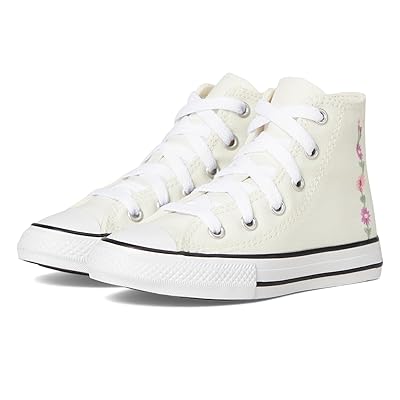 Converse Kids Chuck Taylor(r) All Star(r) Florals (Little Kid) Kids Shoes Egret/Light Jellyfish Jitter