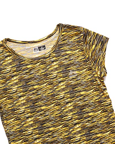 Rbx Girls' Performance Sherpa Hoodie Set - Pullover Hoodie, T-Shirt, Leggings Set, Size 4, Yellow/Black #TOP3