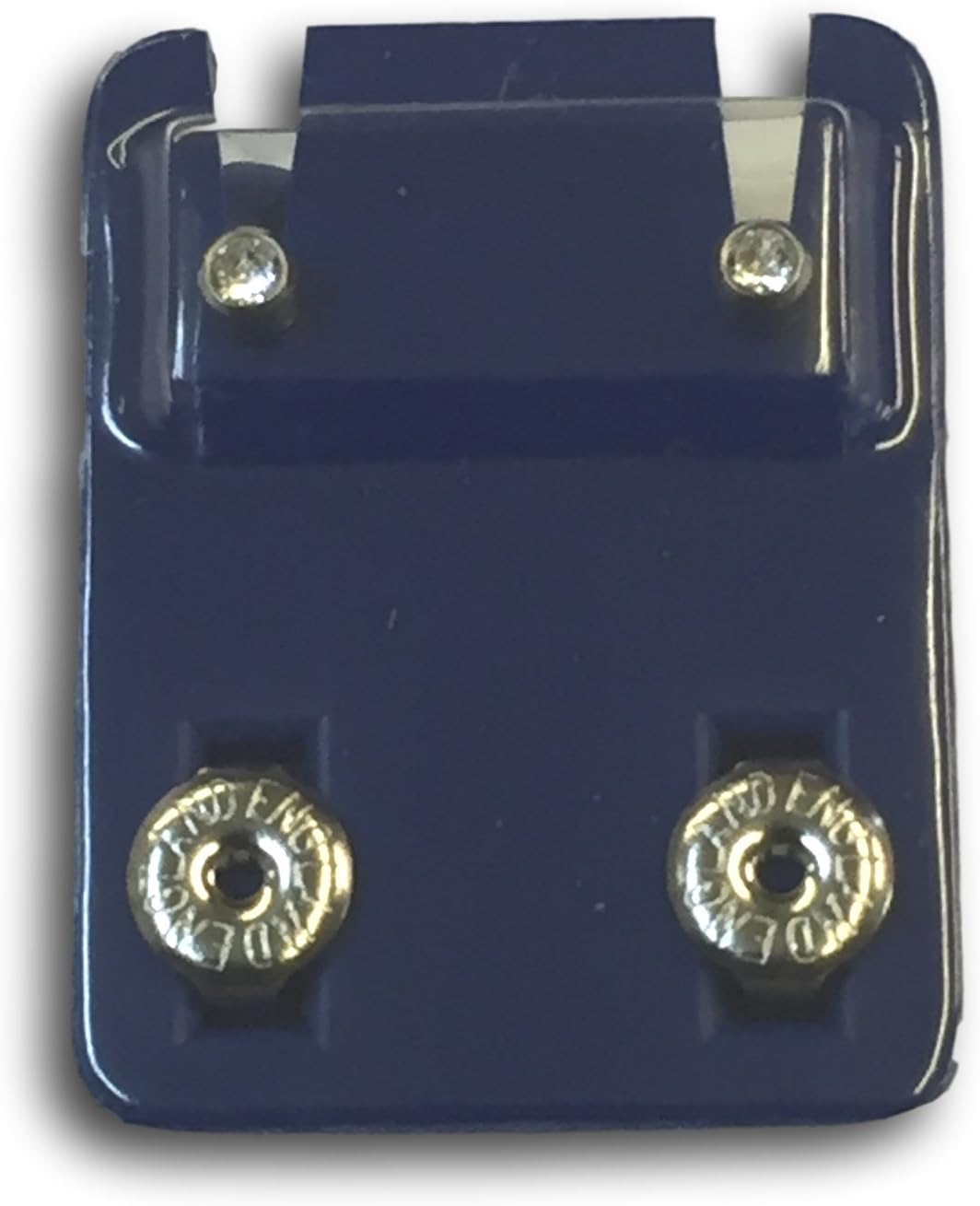 Caflon Official Blu Ear Piecing Crystal Studs - Choose your Colour/Style (Mini Ball, Stainless Steel)