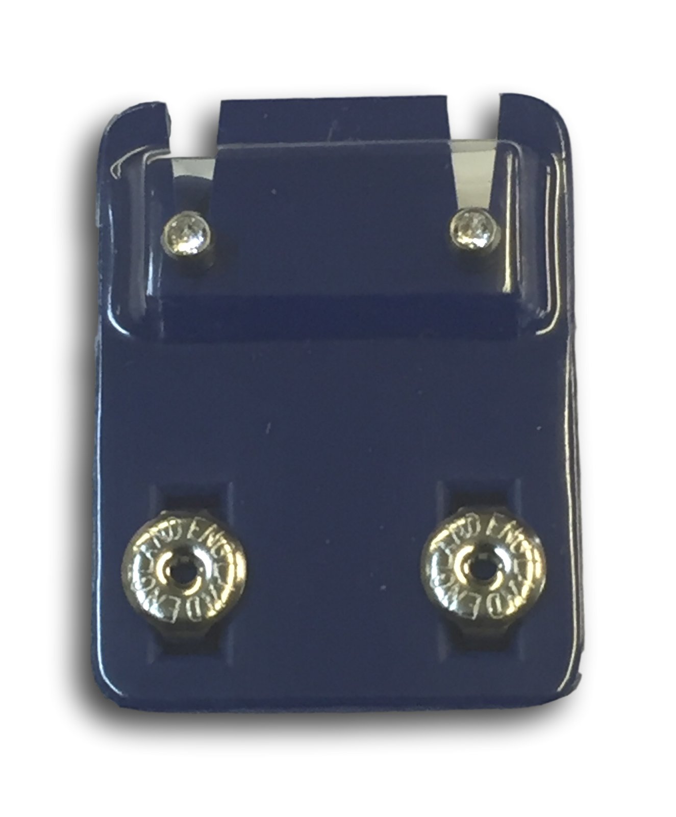 CaflonCaflon Official Blu Ear Piecing Crystal Studs - Choose your Colour/Style (Mini Ball, Stainless Steel)