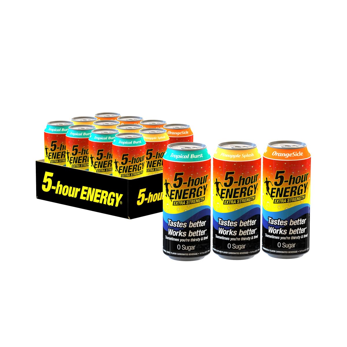 Buy 5hour ENERGY Extra Strength Energy Drink Tropical Variety Pack