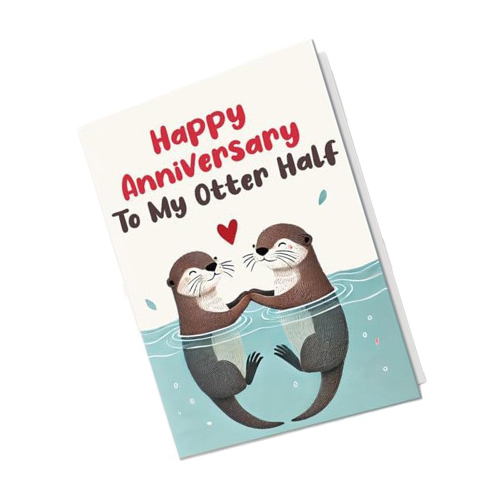 hogtnd Anniversary Card Artistic Paper Meaningful Gift for Couple Husband Wife