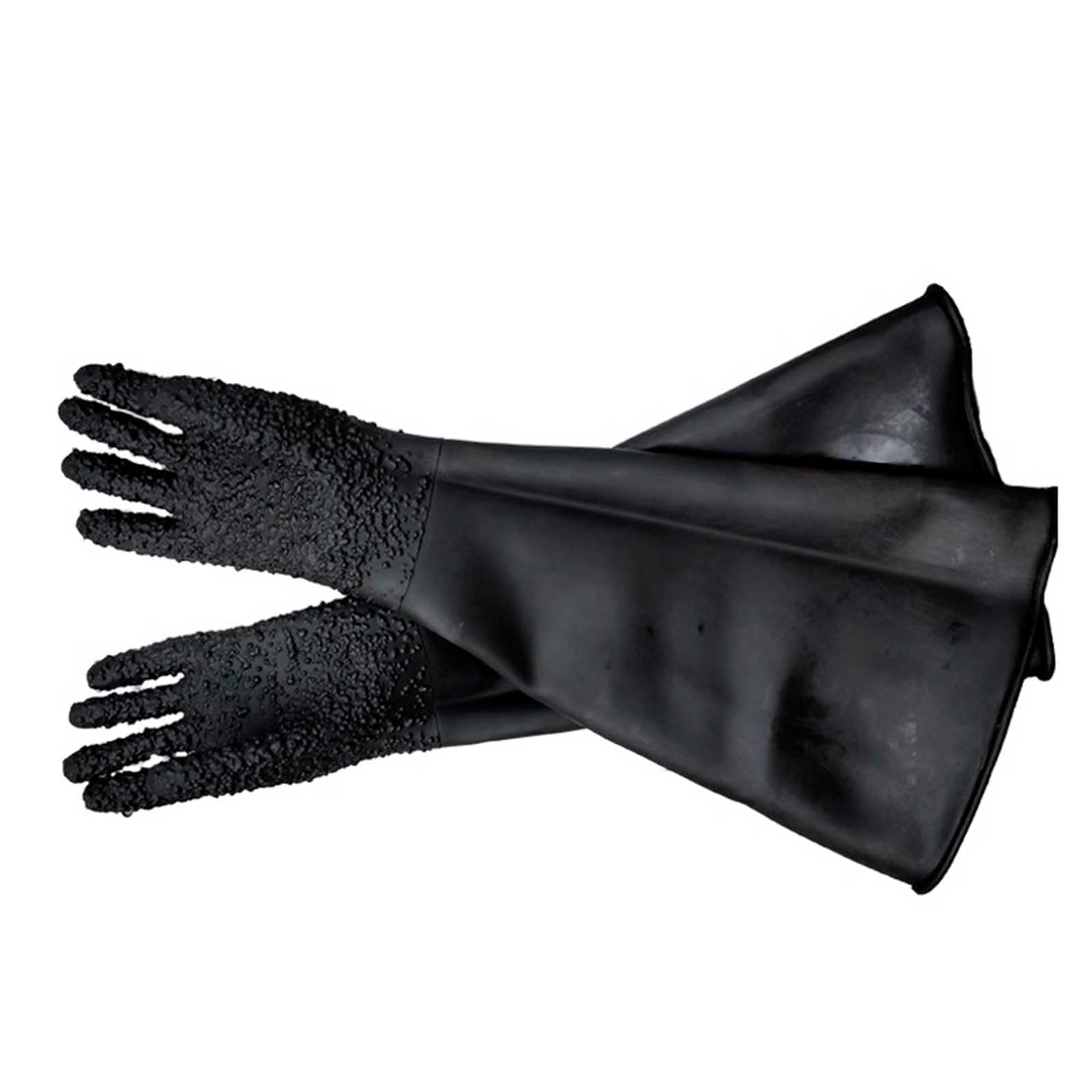 Arbeitshandschuhe, Arbeitshandschuhe, for bessere Sandstrahlhandschuhe aus Gummi, 68 cm, 68 cm(A(1 Pair),7.375)