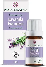 Óleo Essencial de Lavanda Francesa 10ml - Aroma Equilibrante - Fórmula Natural - Vegano - Phytoterápica