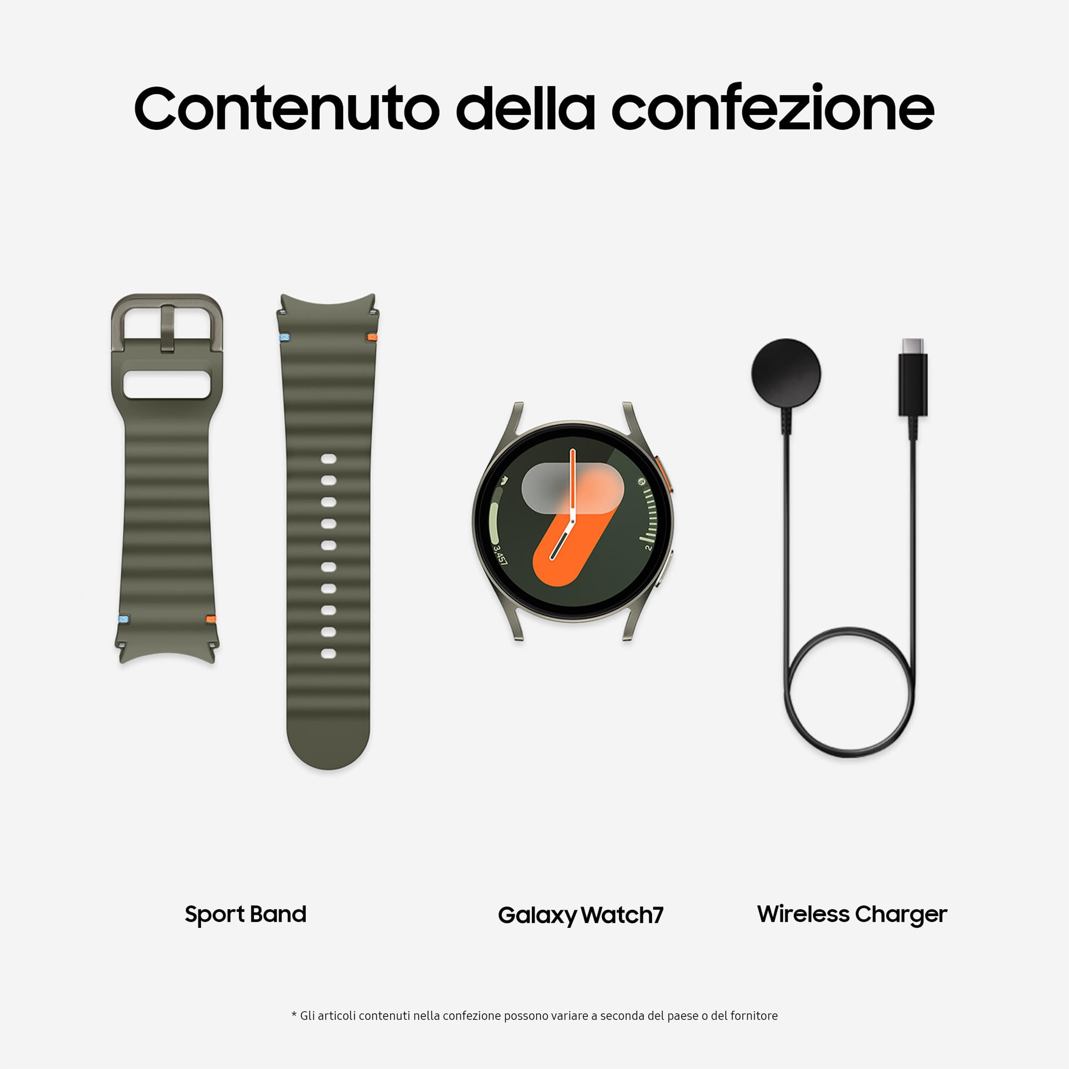 Samsung Galaxy Watch7 Smartwatch Galaxy AI, Analisi del Sonno, Controllo con doppio avvicinamento di dita, Batteria a lunga durata, GPS, BT, Ghiera Touch in Alluminio 40mm Green [Versione italiana]