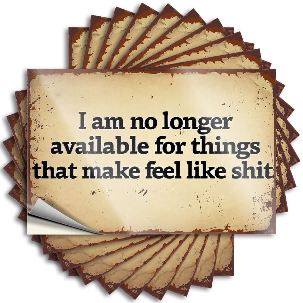 Cheap Tattoo Aesthetic Decals, Beer Cute Pattern Design for Essentials Notebook | Wall Removable Vinyl No Longer Available for Things that Feel Bad(12X18CM)