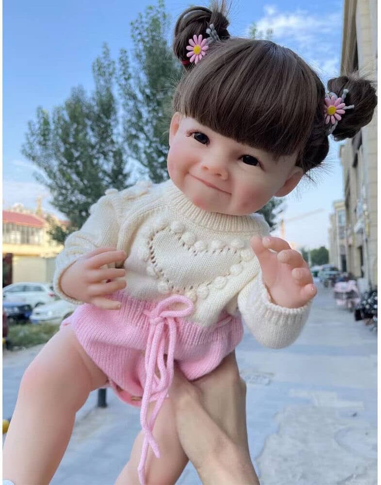Amazon.co.jp: Meeler リボーンドール 55cmリアルな 笑顔赤ちゃん人形 Amazon.co.jp: Meeler リボーンドール 55cmリアルな 笑顔赤ちゃん人形
