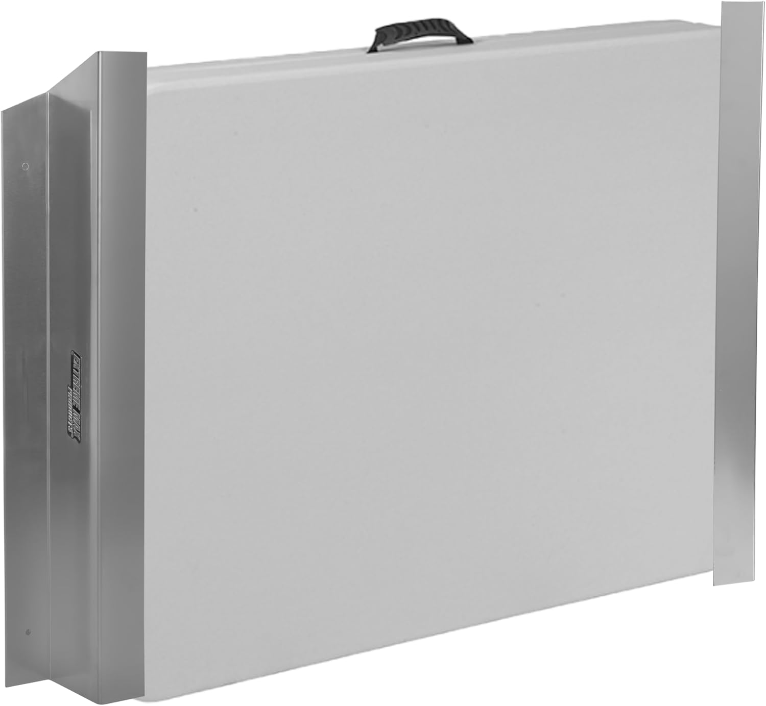 Extreme Max 5001.6544 Wall-Mount Aluminum Table Holder for Enclosed Race Trailer, Shop, Garage, Storage - Silver
