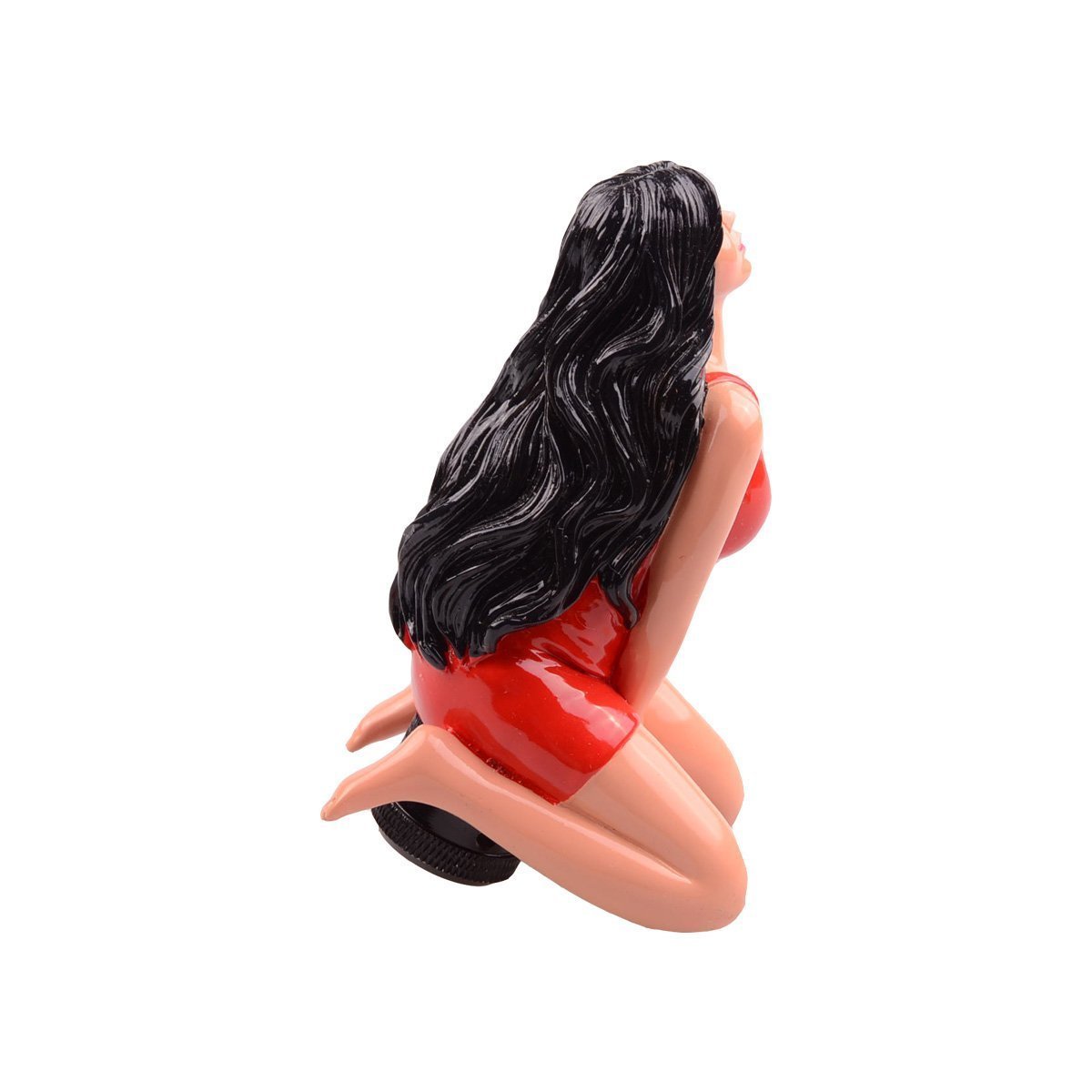 Gear Shift Knob Lady Universal Manual Car Shifter Stick Shift Knob Lever for Most Manual or Automatic(Red)