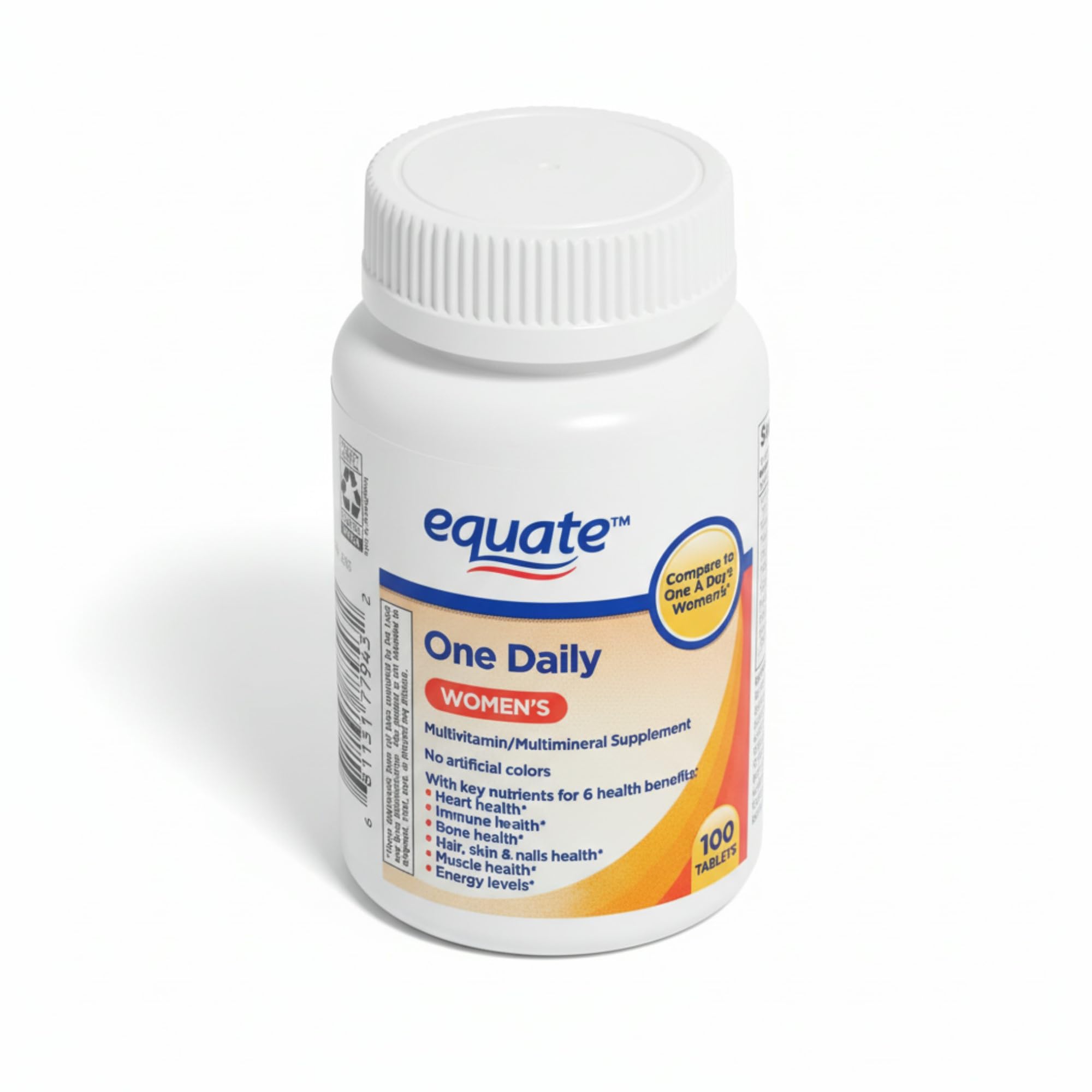 Unique Bundle Store Multivitamin One Daily Women – 100 Tablets Women’s Multivitamin, Multi Vitamin Women’s with Supports Heart, Bone, Immune, Muscle, Energy (Pack of 1)