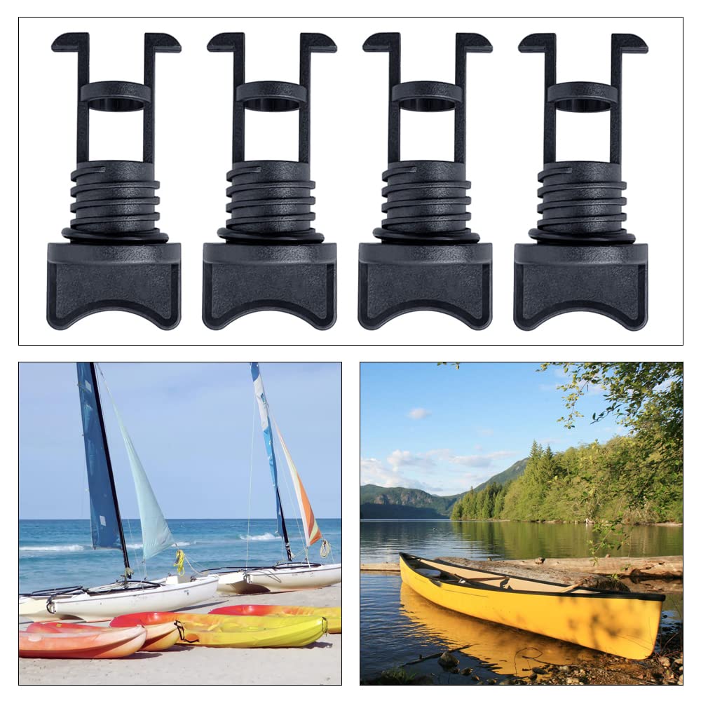 Kit 4 Pezzi Tappi di Scarico per Kayak Ricambio Universale Gomma Blocca Acqua Tappi di Scarico per Kayak Tappi Scupper per Barca per Kayak Canoa Barca – acquista a prezzi convenienti sul