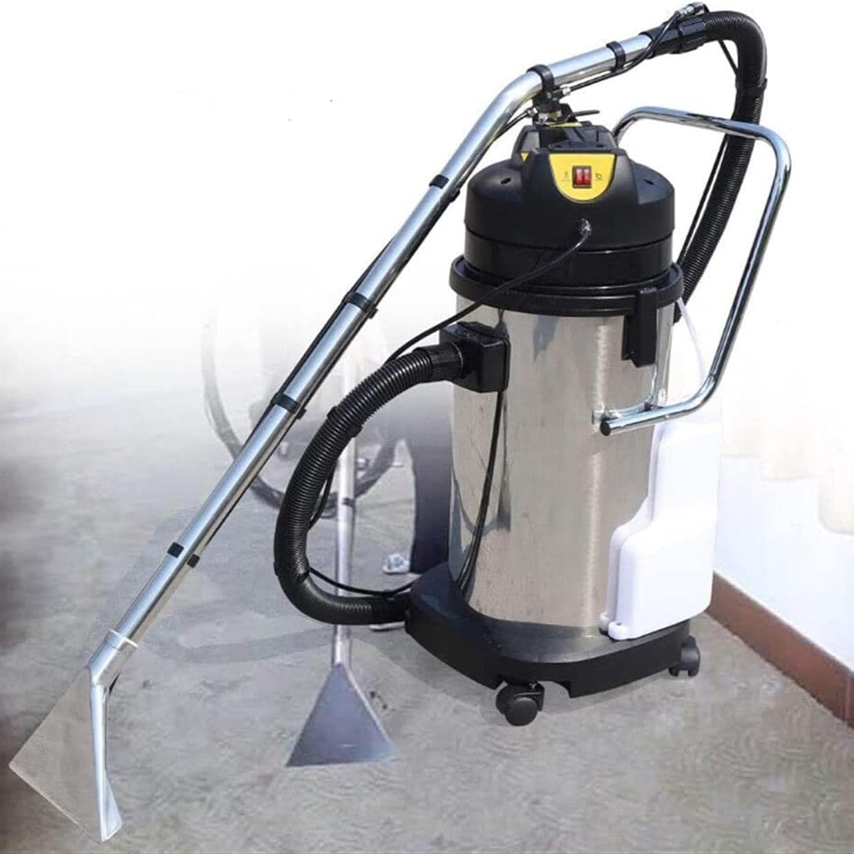 Deep Cleaning Carpet Extractor, Spray-extraction, Stainless Steel Vacuum Cleaner for Carpets, Rugs, Stairs and Vehicles (20L)