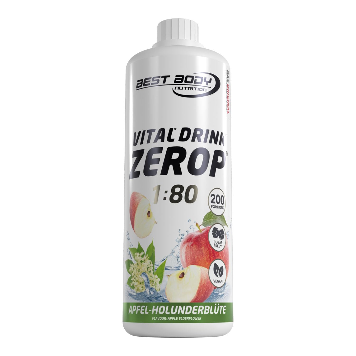 Best Body Nutrition Vital Drink ZEROP Apfel-Holunderblüte Produktbeschreibung