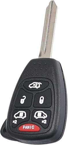 Miniatura 7 de Llavero de entrada sin llave compatible con Chrysler Town & Country Dodge Grand Caravan 2004 2005 2006 2007 Reemplazo de control remoto 05183683AA