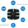 EMS Muscle Stimulator, Electric Abdominal Muscle Trainer, EMS Training Device, Muscle Stimulation with 6 Modes, 9 Intensities, USB Rechargeable Muscle Trainer, Electric for Abdomen, Arm, Leg