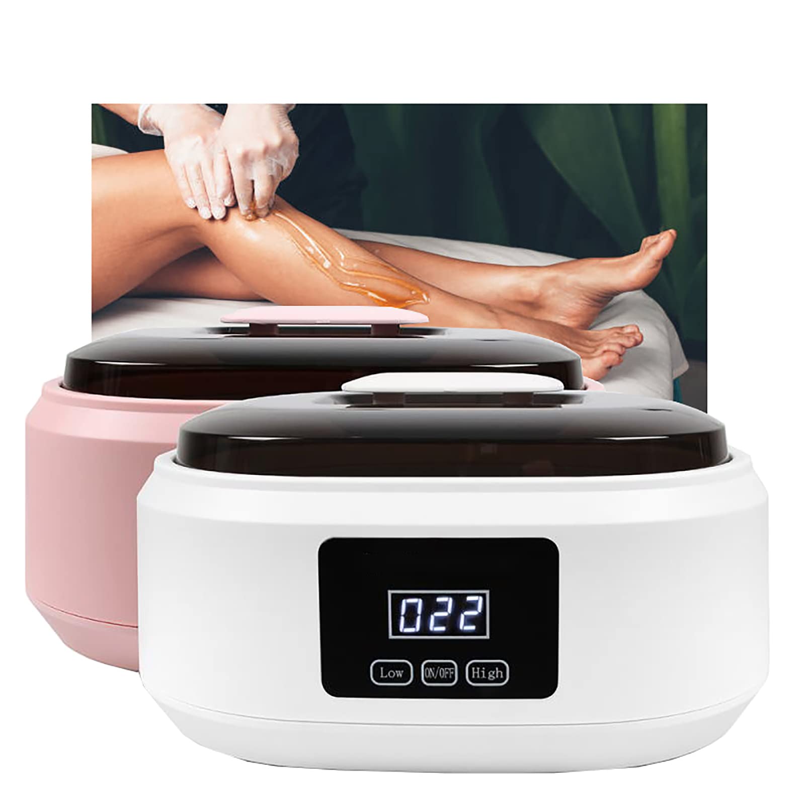 Macchina per la cera di paraffina per mani e piedi, 200 W, riscaldamento rapido, bagno di paraffina per artrite, terapia termica, trattamento con cera calda, 3400 ml, per pelli secche e ruvide