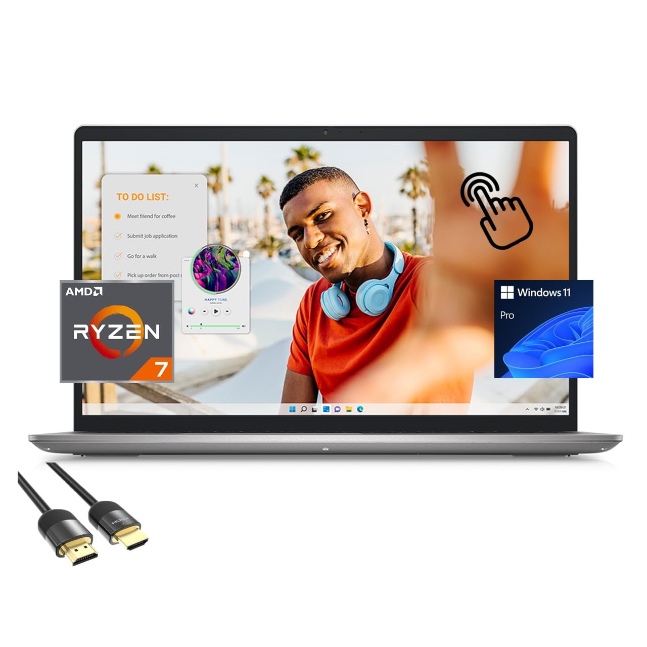 Dell Inspiron Laptop for Students and Business, 15.6