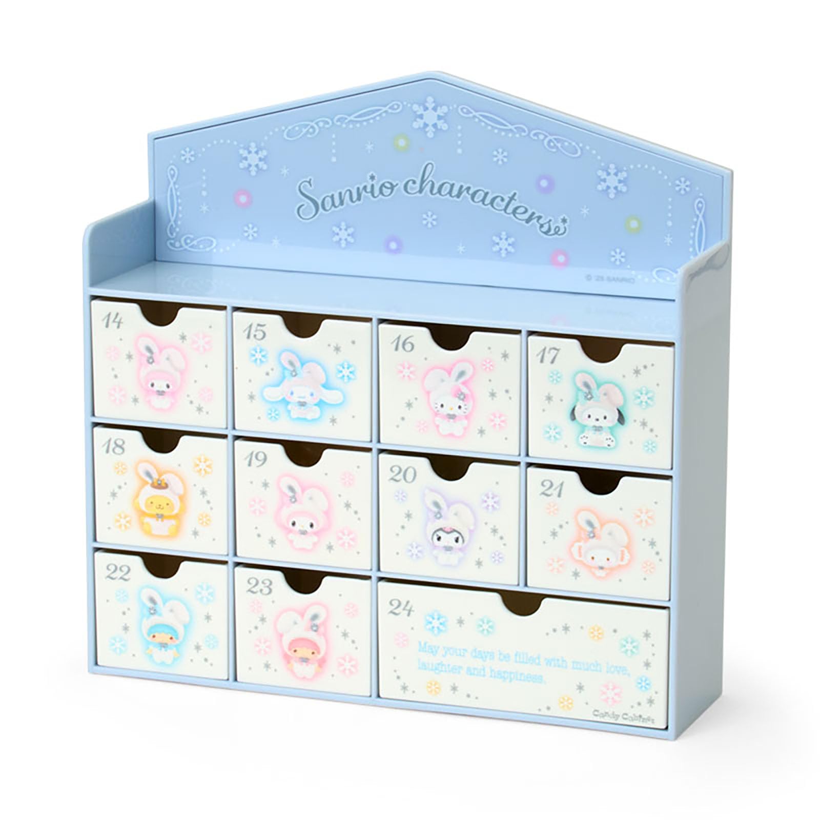 Amazon.co.jp: サンリオ(SANRIO) お菓子&アドベントチェスト（雪うさぎ