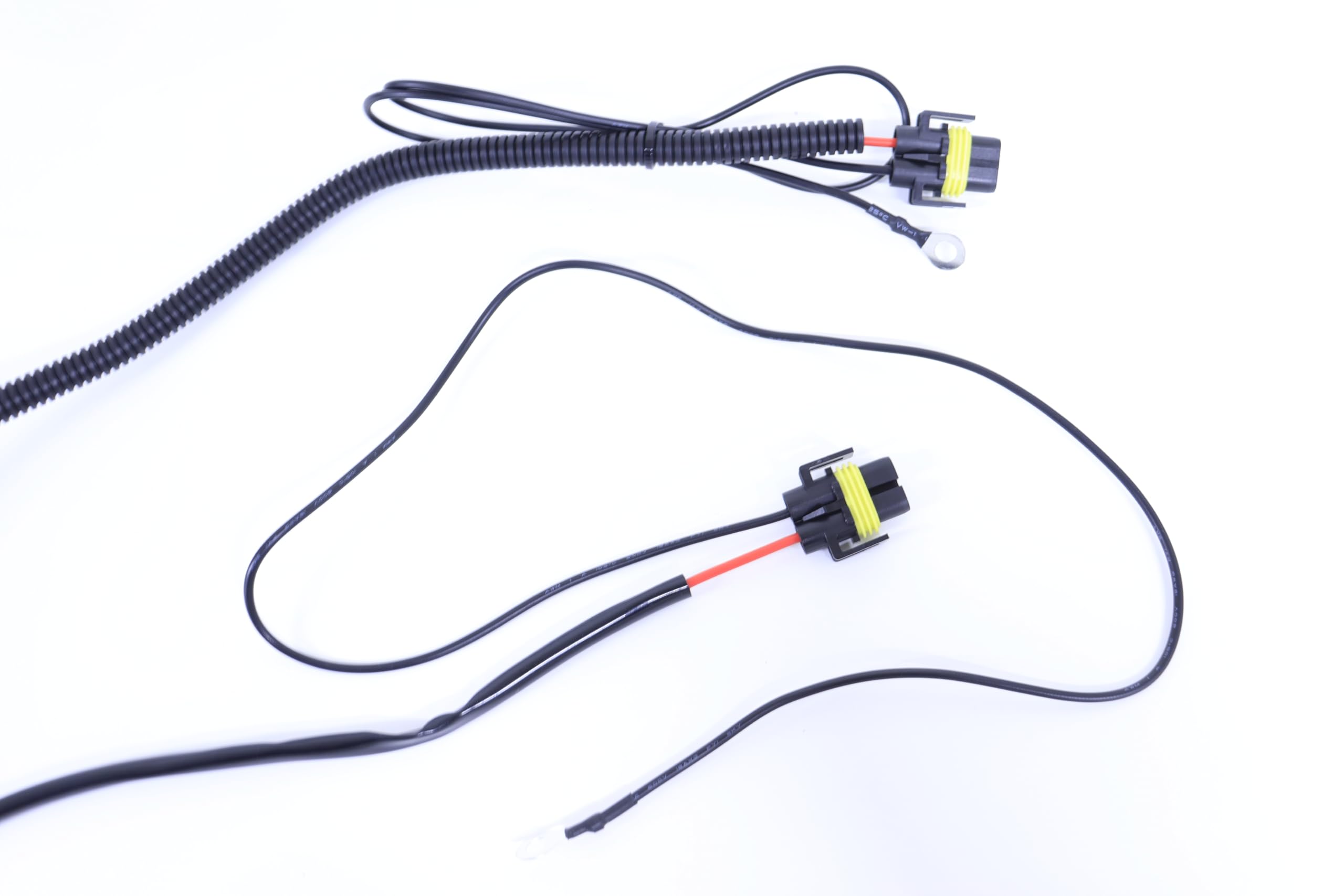 Amazon.co.jp: H8 H11 H16 LEDフォグランプ 12V用 強化ハーネス ロング