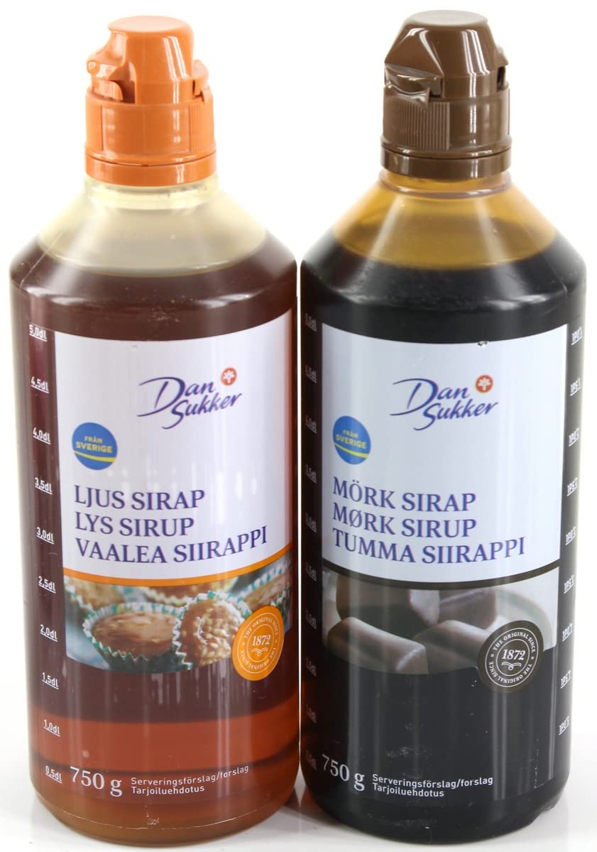 DanSukker Sugar Beet Light Baking Syrup (Ljus Sirap) and