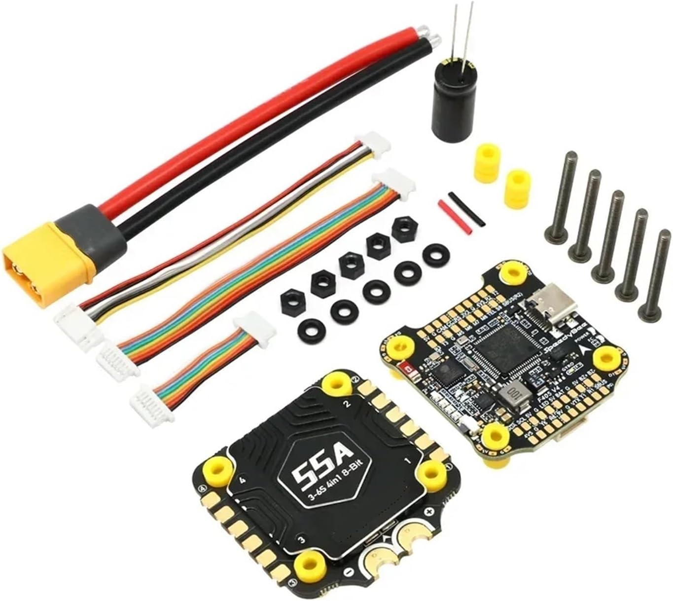 Compatible For Speedybee F405 V4 Stack BLS 55A 4-in-1 ESC&FC RC INAV Betaflight Configure Bluetooth 3-6S 5-8 Inch Frame Drone Parts