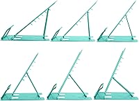 Vista 5 de Honagu Soporte de Metal para Libros de Escritorio, Soportes para Libros para Lectura Manos Libres, Soporte Ajustable para Libros de Cocina