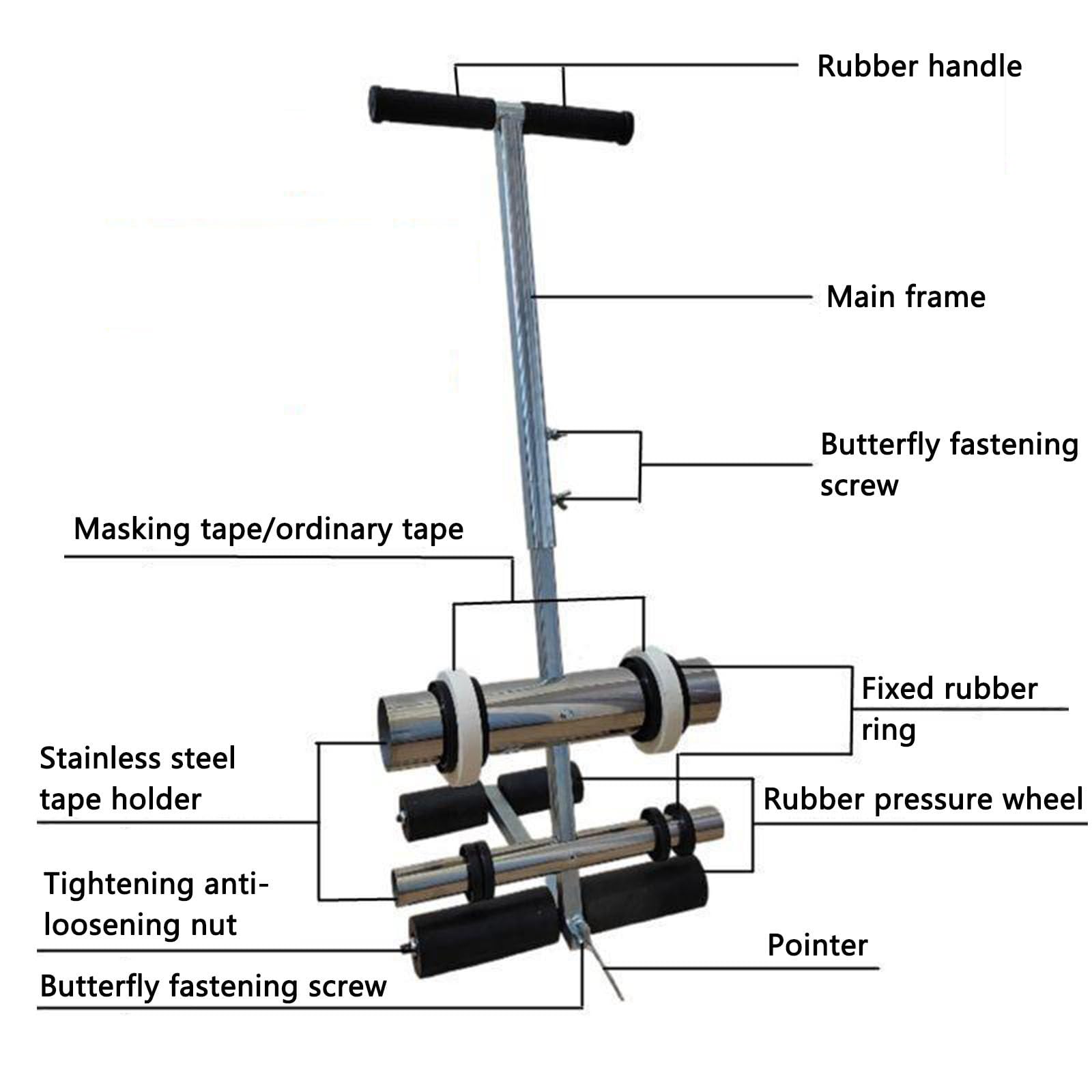 Klebebandklebemaschine,HandgefüHrter Klebebandabroller