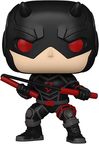 Miniatura 2 de Funko Pop! Marvel - Figura de Daredevil (Shadowland) Bobblehead (exclusivo de Entertainment Earth)