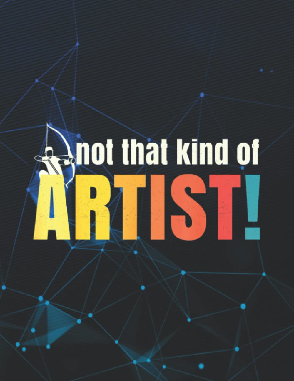 Notebook: Vintage Archery Girl Bowlife Bowman Archer Shooting Sport 8.5x11 inches / 140 pages / 70 sheets