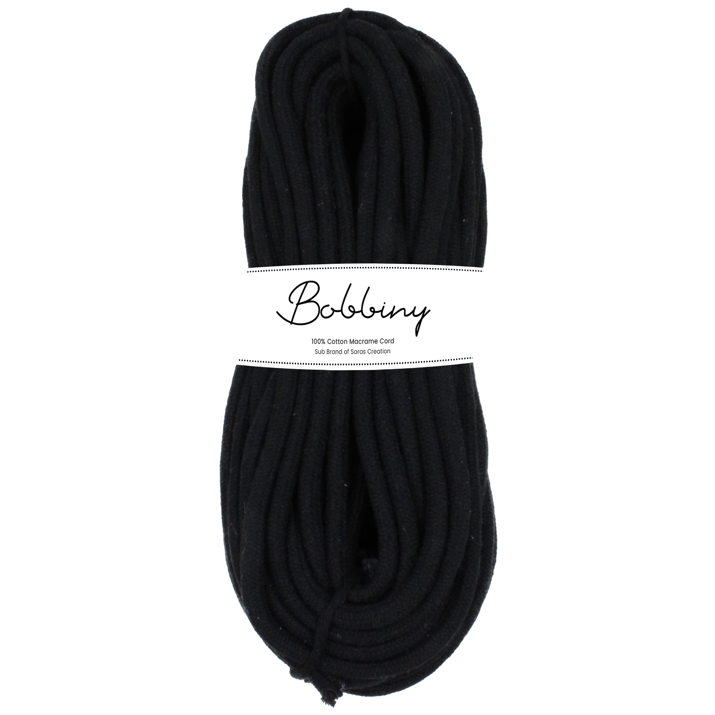 BOBBINY Twisted Macrame Rope 6mm, 25Meter - Off White Natural Cotton Cord for Crafting, Wall Hanging, Plant Hangers, DIY Projects - Double Twisted Strong Rope — Amazon image 9