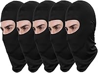Vista 1 de Pack of 5 Face Mask Men Sun Balaclava Dust Proof for Outdoor Riding Fishing Headgear